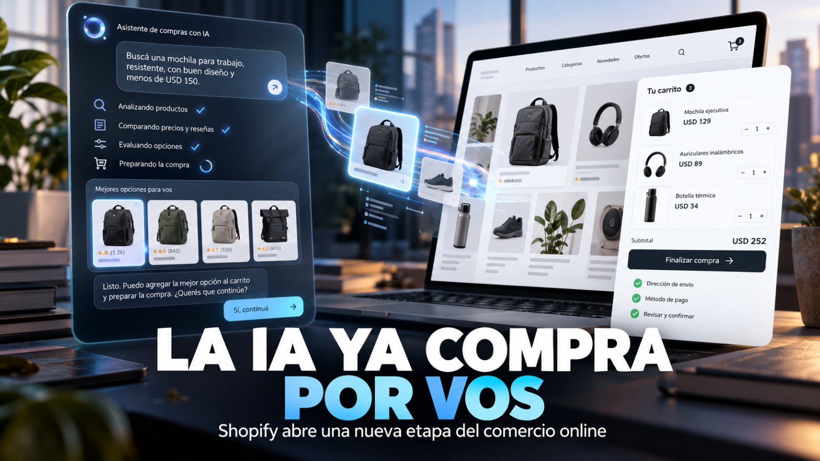 La IA ya puede comprar por vos: cómo los agentes inteligentes podrían transformar el comercio electrónico
