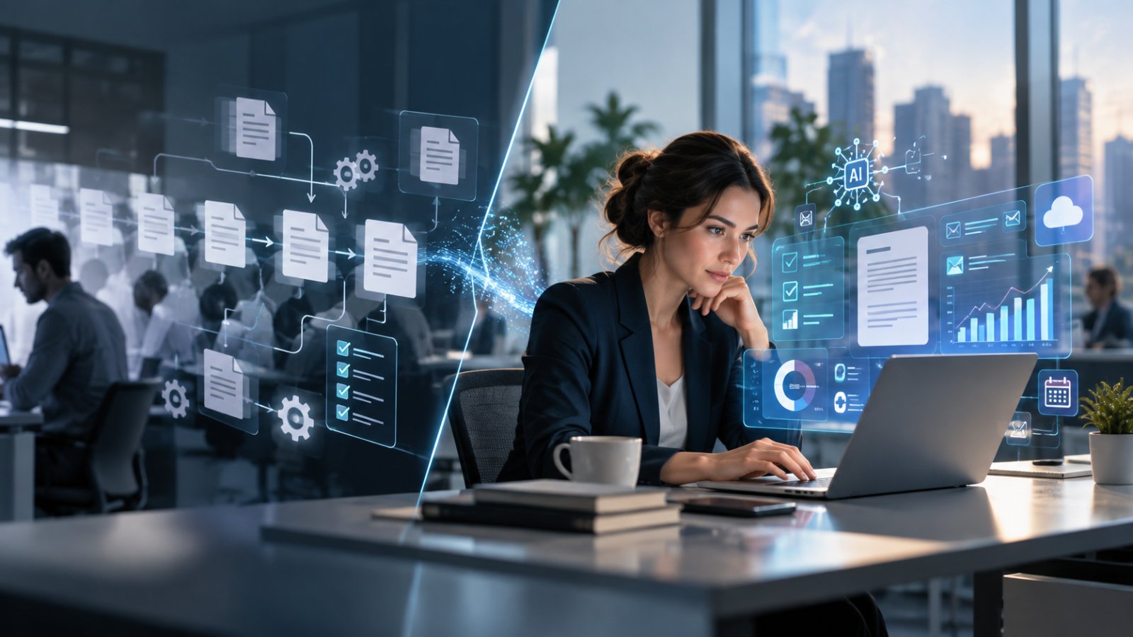 ¿Puede la inteligencia artificial reemplazar empleados o principalmente aumentar su productividad?